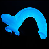 Светящийся в темноте фаллос на присоске Lumino Play Dildo 27 см, фото 7