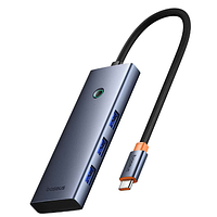 Baseus Ultrajoy Series 7-Port HUB Docking Station (Type-c to HDMI4K@60Hz*1+USB3.0*3+PD*1+SD/TF*1)