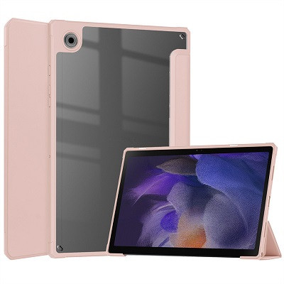 Защитный чехол Acrylic TPU Case светло-розовый для Samsung Galaxy Tab A9 - фото 1 - id-p224650918
