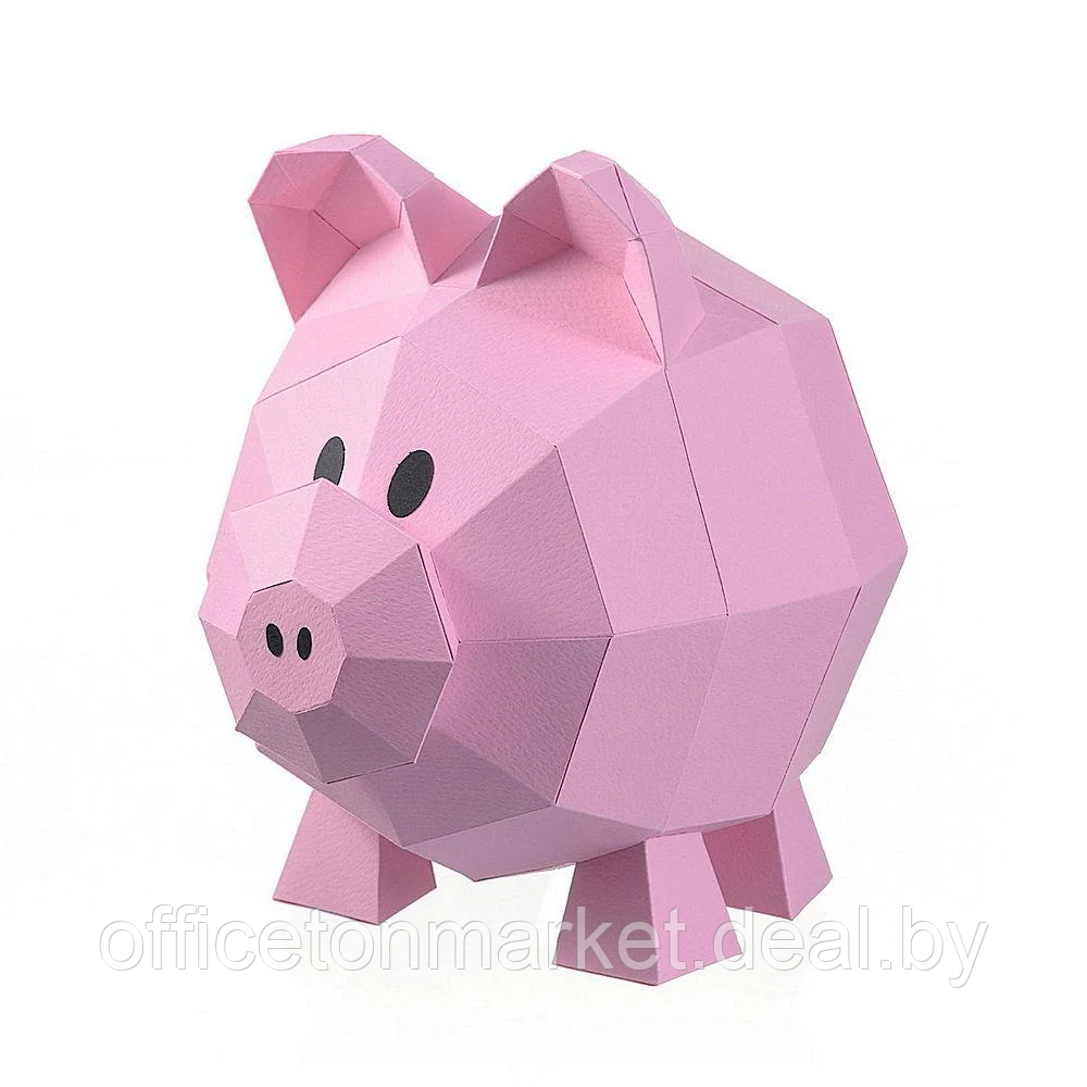 Набор для 3D моделирования "Хрюша Нюша", розовый - фото 1 - id-p224651285