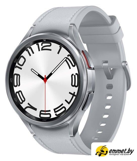 Умные часы Samsung Galaxy Watch6 Classic 47 мм (серебристый) - фото 1 - id-p224651416