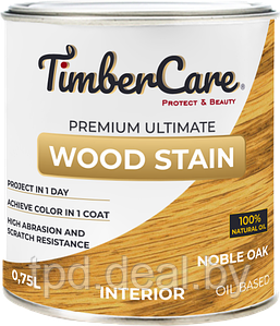 ТОНИРУЮЩЕЕ МАСЛО ВЫСОКОЙ ПРОЧНОСТИ TimberCare Wood Stain, цвет Благородный дуб , 075л