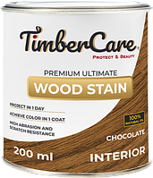 ТОНИРУЮЩЕЕ МАСЛО ВЫСОКОЙ ПРОЧНОСТИ TimberCare Wood Stain, цвет Шоколад , 0,2 л