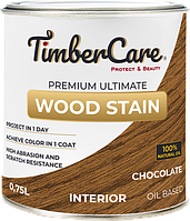 ТОНИРУЮЩЕЕ МАСЛО ВЫСОКОЙ ПРОЧНОСТИ TimberCare Wood Stain, цвет Шоколад, 0,75 л