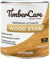 ТОНИРУЮЩЕЕ МАСЛО ВЫСОКОЙ ПРОЧНОСТИ TimberCare Wood Stain, цвет Лесной орех , 075л