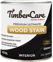 ТОНИРУЮЩЕЕ МАСЛО ВЫСОКОЙ ПРОЧНОСТИ TimberCare Wood Stain, цвет Эбеновое дерево, 0,75 л