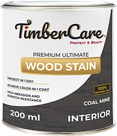 ТОНИРУЮЩЕЕ МАСЛО ВЫСОКОЙ ПРОЧНОСТИ TimberCare Wood Stain, цвет Угольная шахта , 0,2 л