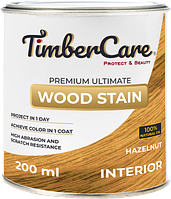 ТОНИРУЮЩЕЕ МАСЛО ВЫСОКОЙ ПРОЧНОСТИ TimberCare Wood Stain, цвет Лесной орех, 0,2 л