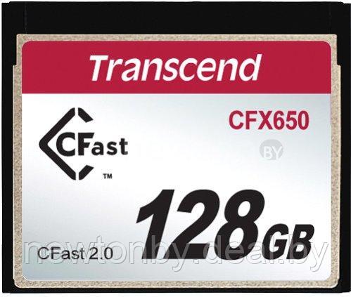 Карта памяти Transcend CFX650 CompactFlash 128GB - фото 1 - id-p224652040