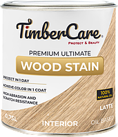 ТОНИРУЮЩЕЕ МАСЛО ВЫСОКОЙ ПРОЧНОСТИ TimberCare Wood Stain, цвет Латте, 0,75 л