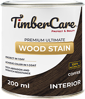 ТОНИРУЮЩЕЕ МАСЛО ВЫСОКОЙ ПРОЧНОСТИ TimberCare Wood Stain, цвет Кофе , 0,2 л