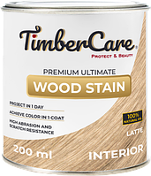 ТОНИРУЮЩЕЕ МАСЛО ВЫСОКОЙ ПРОЧНОСТИ TimberCare Wood Stain, цвет Латте, 0,2 л