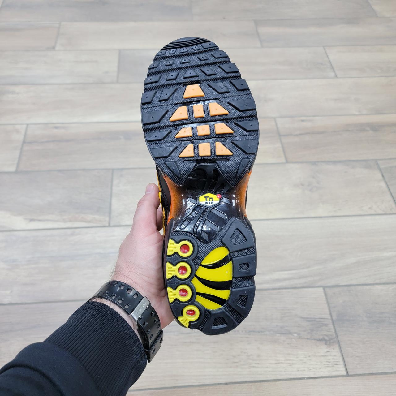 Кроссовки Nike Air Max Plus Black Yellow - фото 5 - id-p224554484