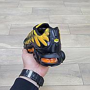Кроссовки Nike Air Max Plus Black Yellow, фото 4