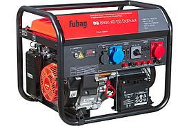 KraftWell 641090 Бензиновый электрогенератор с электростартером