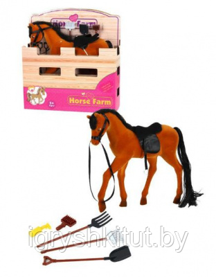 Игровой набор "Лошадка в конюшне с аксессуарами",арт.6211C - фото 1 - id-p224655685