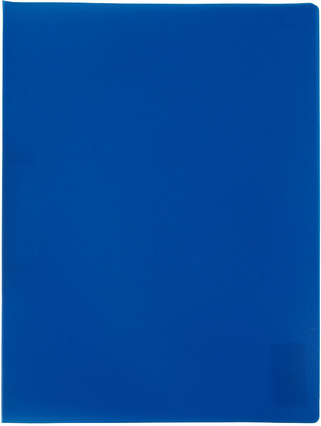 Папка пластиковая на 2-х кольцах Attache F502 толщина пластика 0,45 мм, синяя - фото 3 - id-p224657666