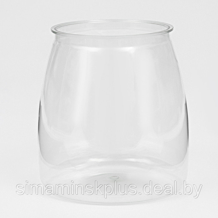 Аквариум круглый пластиковый, 4,5 литра, 17,13 х 18 см - фото 1 - id-p224658071