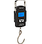 Электронные весы - кантер Portable Electronic Scale WH-A08 до 50 кг. / Карманные весы - безмен черные, фото 2