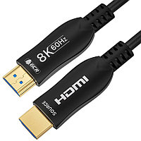 GCR Кабель 2.0m оптический HDMI 2.1 8K 60Hz, 4K 120Hz, 4:4:4, высокоскоростной 48.0 Гбит/с, 3D, GCR-54743 GCR