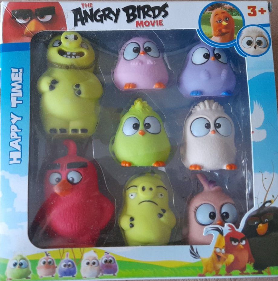 Игровые резиновые фигурки Angry Birds Энгри Бердс Злые птицы 2015-80 - фото 1 - id-p176358010