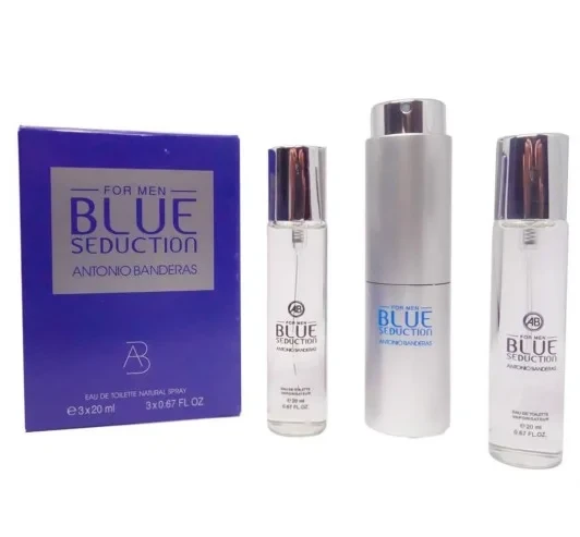 Набор Antonio Banderas Blue Seduction For Men 3*20ml Мужской - фото 1 - id-p224681767