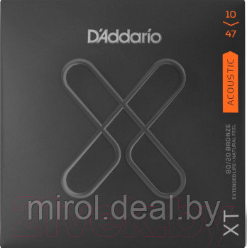 Струны для акустической гитары D'Addario XTABR1047 - фото 1 - id-p224680470