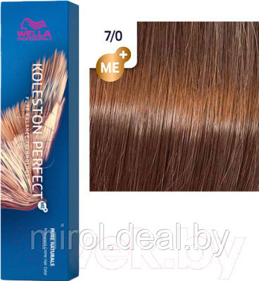 Крем-краска для волос Wella Professionals Koleston Perfect ME+ 7/0 - фото 1 - id-p224680497