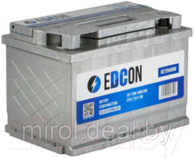 Автомобильный аккумулятор Edcon DC72640RM - фото 1 - id-p224681161