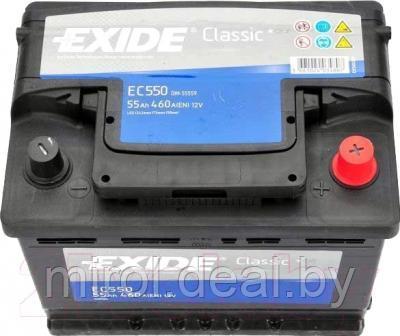 Автомобильный аккумулятор Exide Classic EC550 - фото 2 - id-p224681343