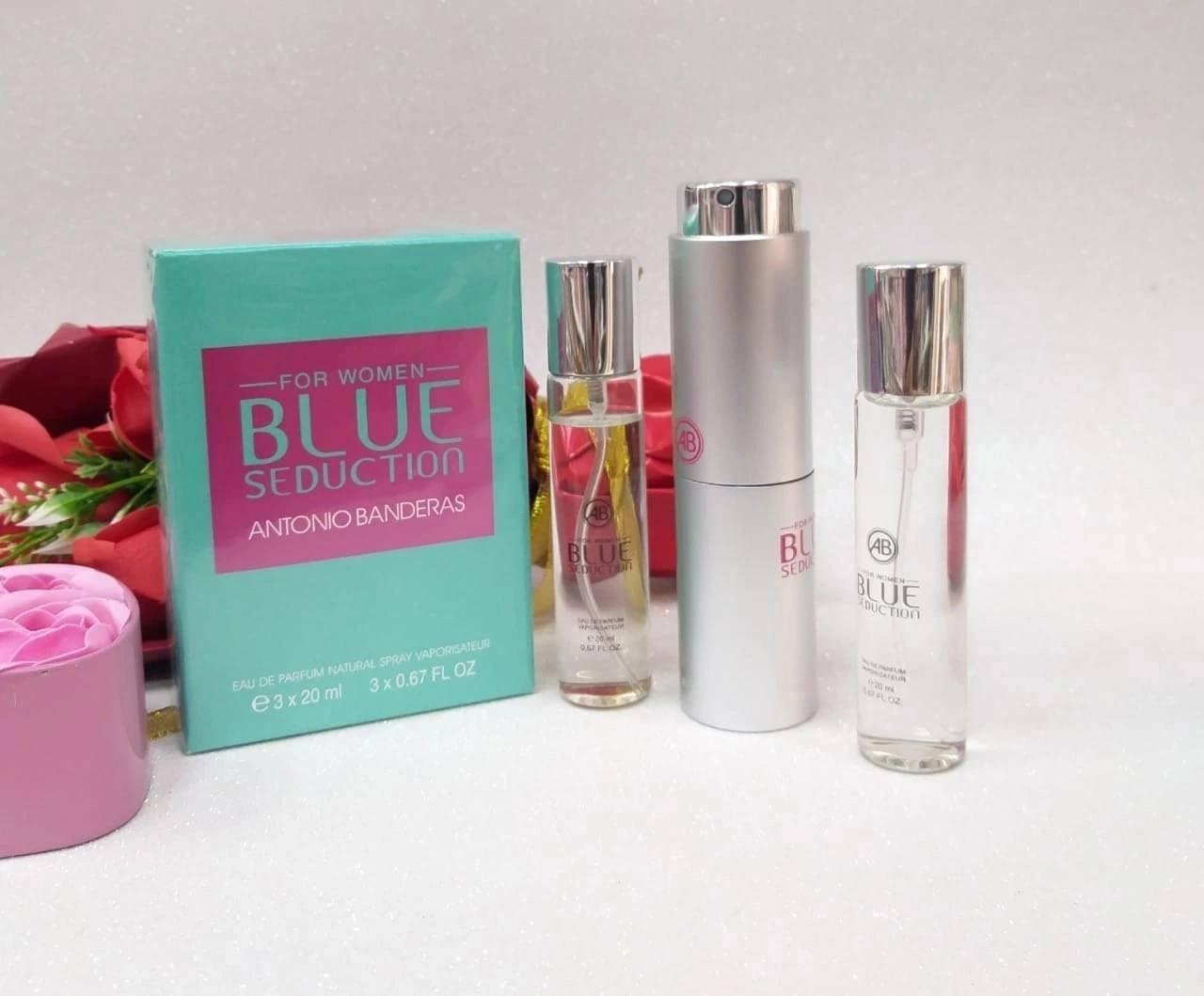 Набор Antonio Banderas Blue Seduction For Woman 3*20ml Женский - фото 2 - id-p224682438