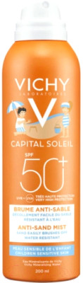 Спрей солнцезащитный Vichy Capital Soleil SPF50+ детский анти-песок - фото 1 - id-p224682270