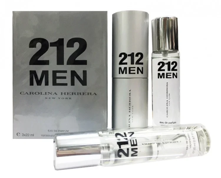 Набор Carolina Herrera 212 Men 3*20ml Мужской