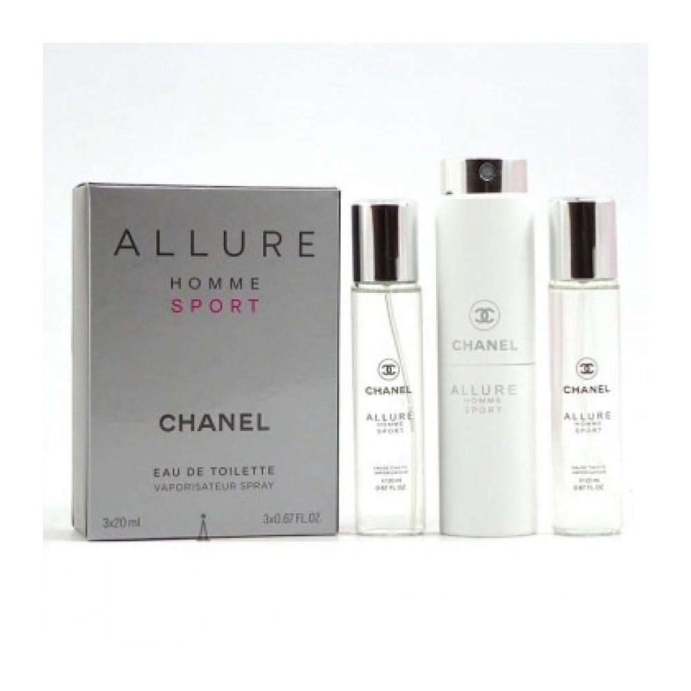 Набор Chanel Allure Homme Sport 3*20ml Мужской - фото 1 - id-p224682506