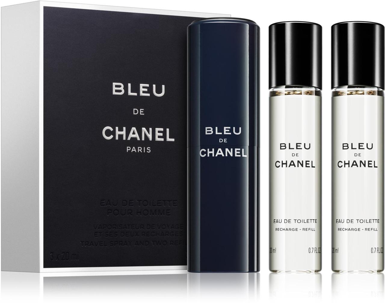 Набор Chanel Bleu De Chanel 3*20ml Мужской - фото 1 - id-p224682531