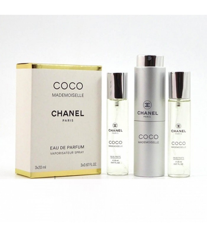 Набор Chanel Coco Mademoiselle 3*20ml Женский - фото 1 - id-p224682537