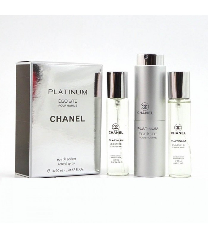 Набор Chanel Egoiste Platinum 3*20ml Мужской