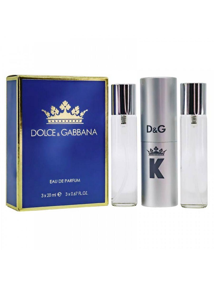 Набор Dolce&Gabbana K 3*20ml Мужской - фото 1 - id-p224682885