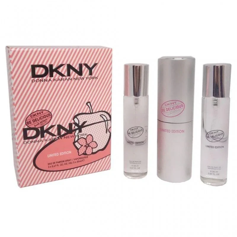 Набор Donna Karan Dkny Be Delicious Fresh Blossom 3*20ml Женский