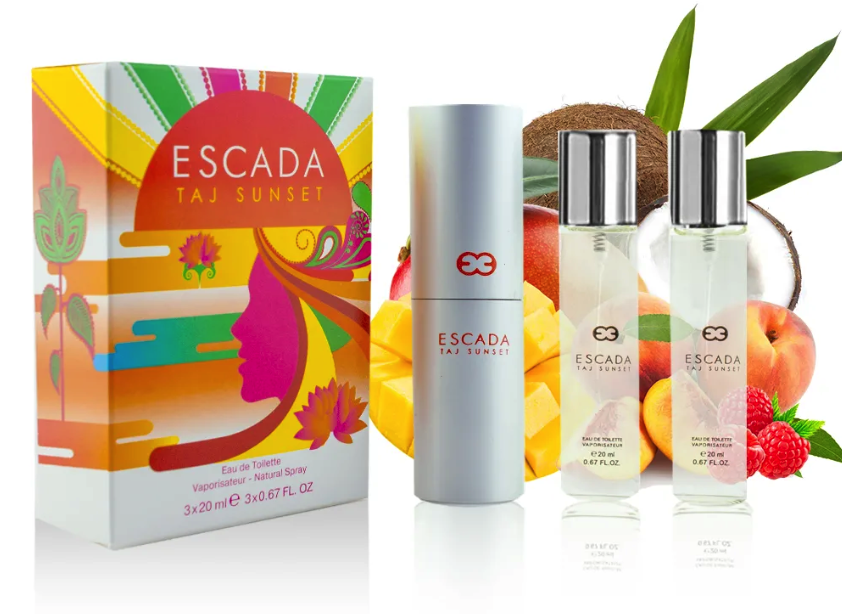 Набор Escada Taj Sunset 3*20ml Женский - фото 1 - id-p224683012