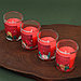 Новогодние свечи в стакане «Уюта и волшебства», набор 4 шт, вишня, фото 3