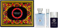 Парфюмерный набор Versace Pour Homme Туалетная вода+Дезодорант-стик+Туалетная вода