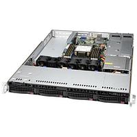 Supermicro SYS-510P-WTR 1U, LGA-4189, TDP 270W, Intel C621A, 8xDDR4, 4x 3.5" NVMe/SATA drive bays (4x3.5" NVMe