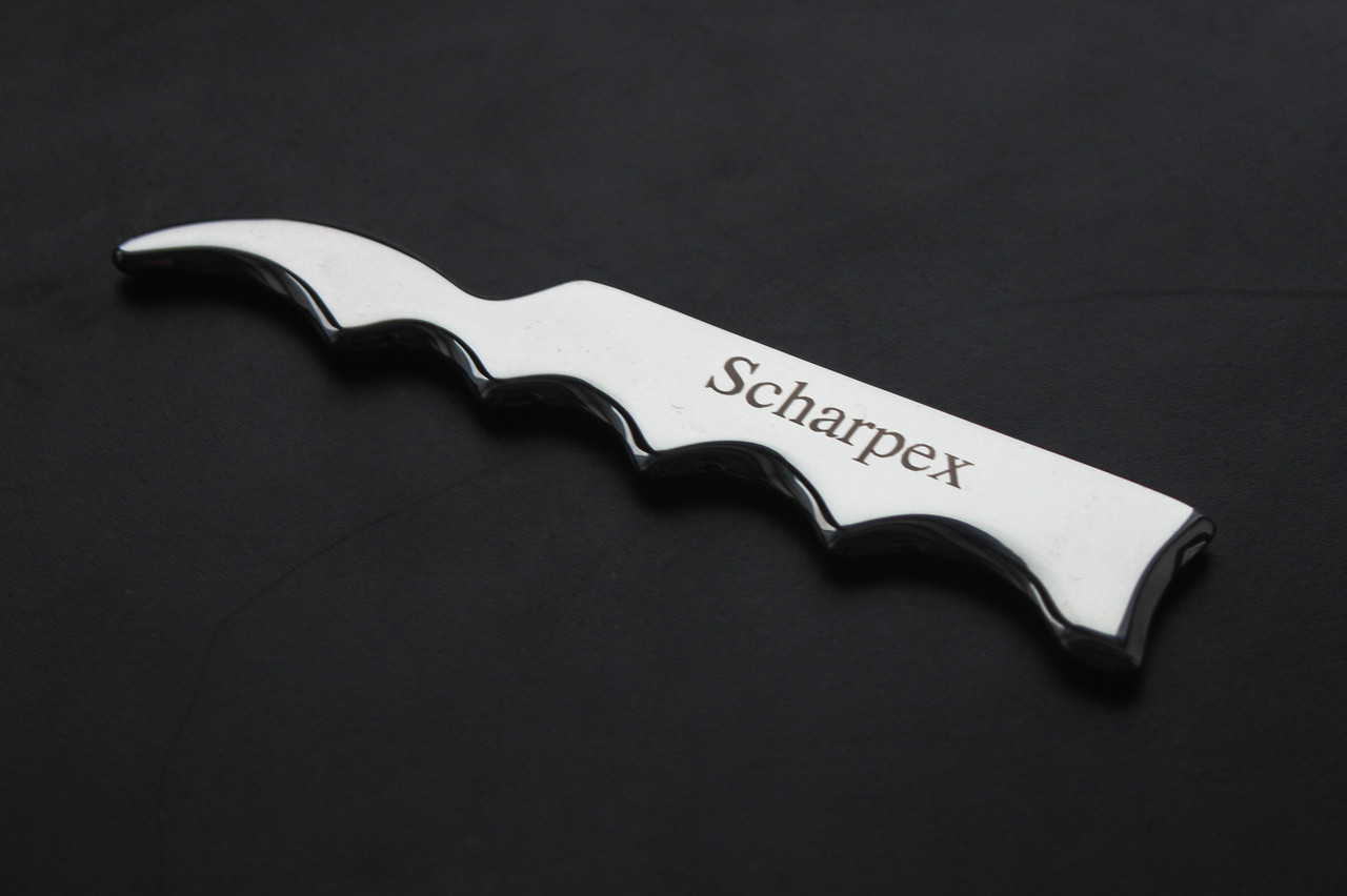 Scharpex IASTM ИММТ инструмент набор целлюлайзер Cкребок Блейд для тела массажер из стали - фото 7 - id-p223476530