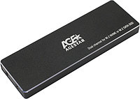 Мобильное шасси AgeStar 31UBVS6C-Black (Внешний бокс для NVME/SATA USB3.2)