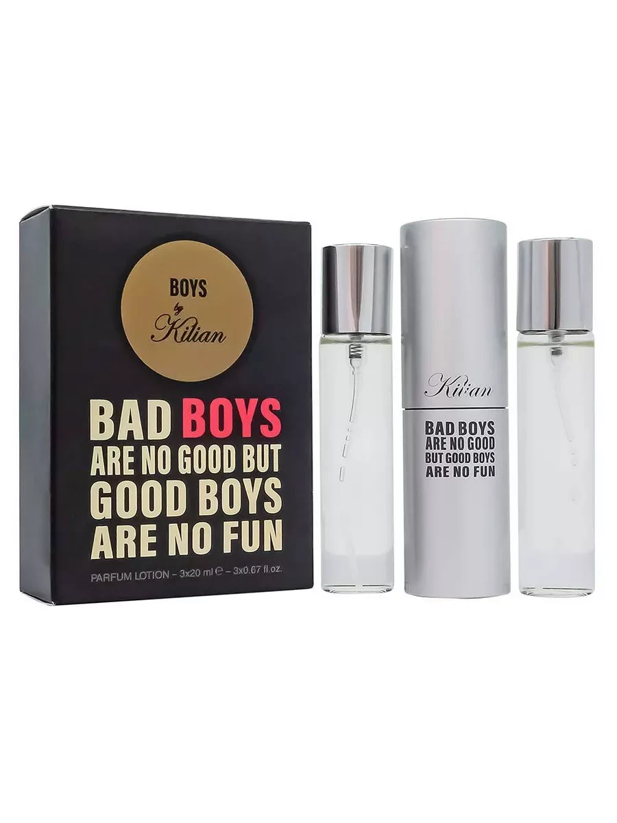 Набор Kilian Bad Boys Are No Good But Good Boys Are No Fun 3*20ml Унисекс