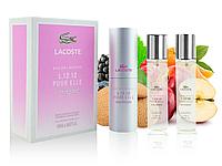 Набор Lacoste Eau De Lacoste L.12.12 Pour Elle Eau Fraîche 3*20ml Женский