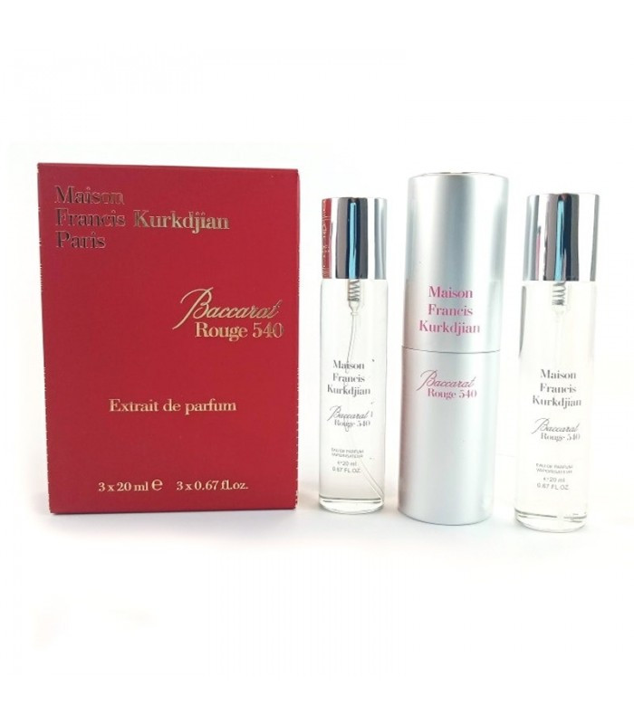 Набор Maison Francis Kurkdjian Baccarat Rouge 540 Extrait De Parfum 3*20ml Унисекс