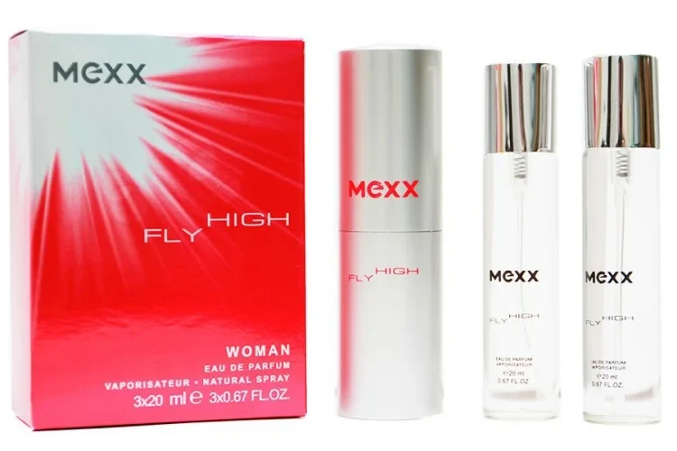 Набор Mexx Fly High Woman 3*20ml Женский - фото 1 - id-p224689628