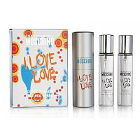 Набор Moschino Cheap&Chic I Love Love 3*20ml Женский